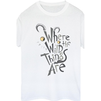 Vêtements Femme T-shirts manches longues Where The Wild Things Are BI49236 Blanc