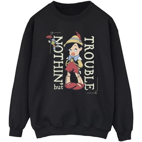 Vêtements Homme Sweats Disney Pinocchio Nothing But Trouble Noir