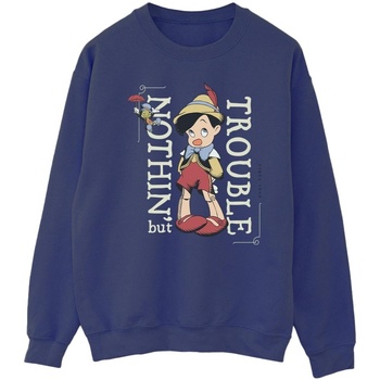 Vêtements Homme Sweats Disney Pinocchio Nothing But Trouble Bleu