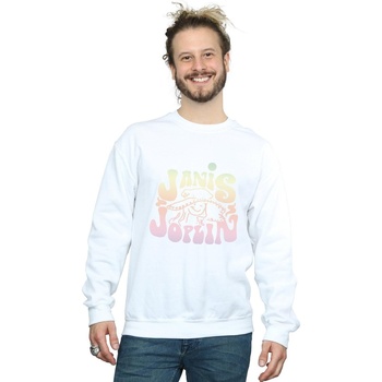 Vêtements Homme Sweats Janis Joplin Pastel Logo Blanc