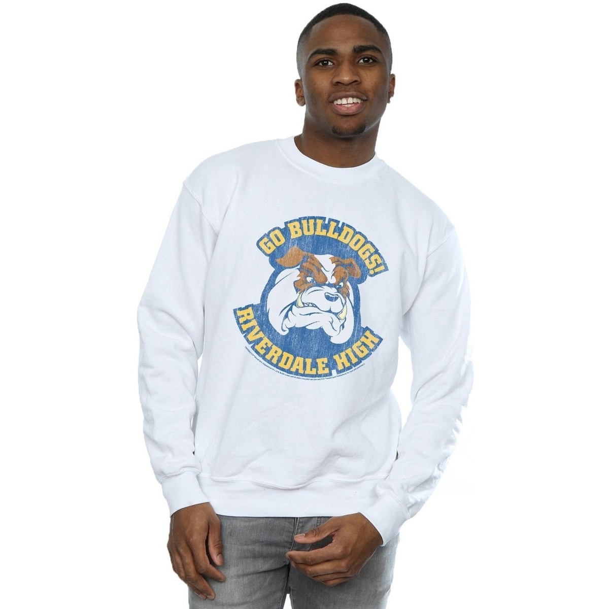 Vêtements Homme Sweats Riverdale High Bulldogs Blanc