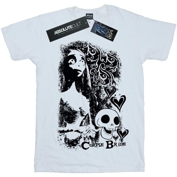 Vêtements Homme T-shirts manches longues Corpse Bride Skull Logo Blanc
