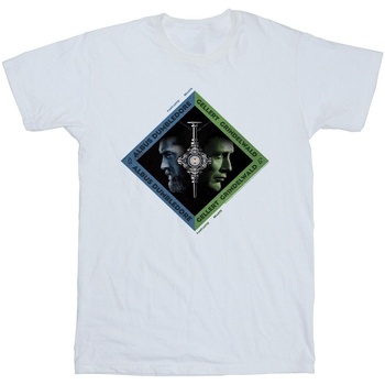 Vêtements Homme T-shirts manches longues Fantastic Beasts: The Secrets Of Dumbledore Vs Grindelwald Diamond Blanc