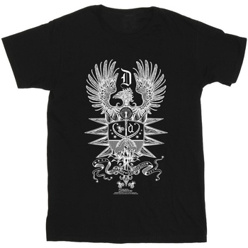 Vêtements Homme T-shirts manches longues Fantastic Beasts: The Secrets Of Dumbledore Crest Noir
