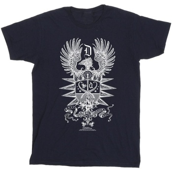 Vêtements Homme T-shirts manches longues Fantastic Beasts: The Secrets Of Dumbledore Crest Bleu