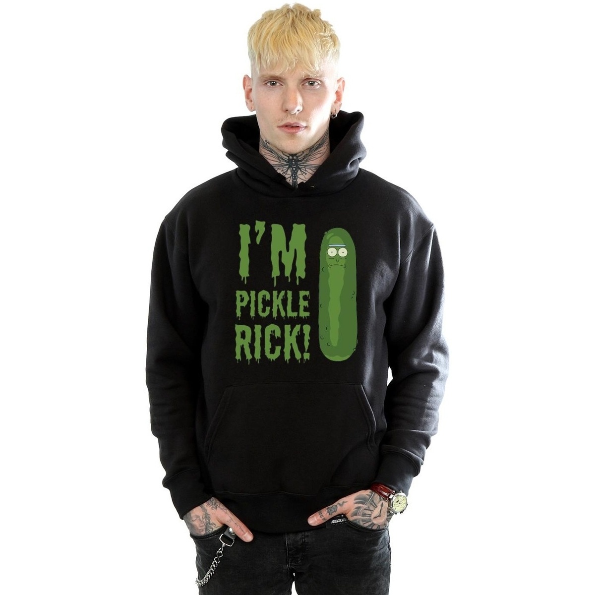 Vêtements Homme Sweats Rick And Morty I'm Pickle Rick Noir