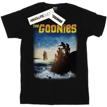 Goonies Ship Poster Noir