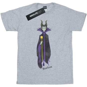 Vêtements Garçon T-shirts manches courtes Disney Sleeping Beauty Classic Maleficent Gris