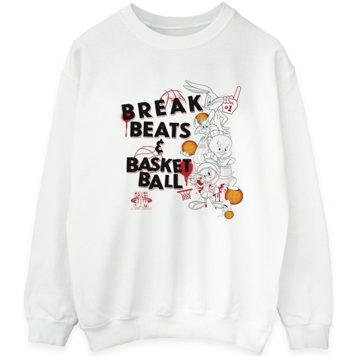Vêtements Femme Sweats Space Jam: A New Legacy Break Beats & Basketball Blanc