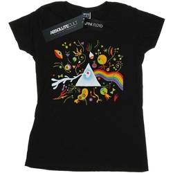 Vêtements Femme T-shirts manches longues Pink Floyd Miro 70s Prism Noir
