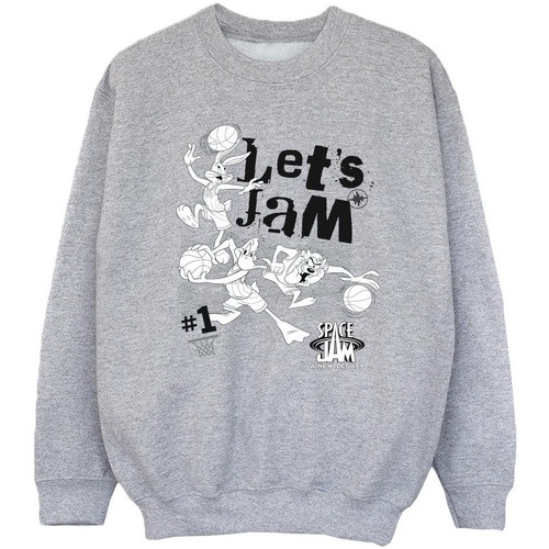 Vêtements Fille Sweats Space Jam: A New Legacy Let's Jam Gris