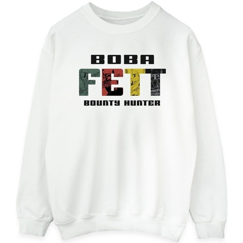 Vêtements Femme Sweats Disney Boba Fett Character Logo Blanc