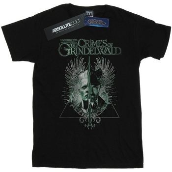 Vêtements Femme T-shirts manches longues Fantastic Beasts The Crimes Of Grindelwald Wand Split Noir