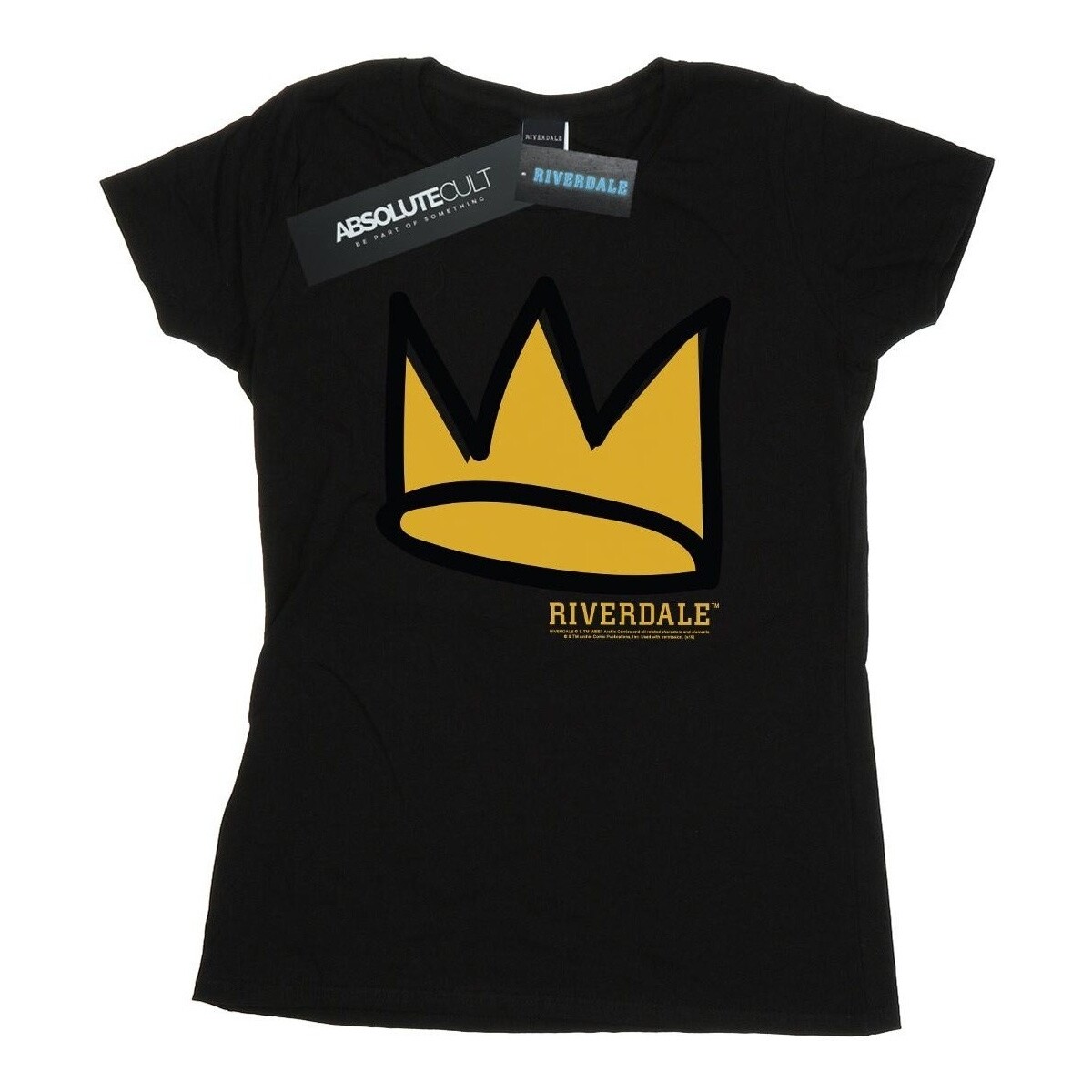 Vêtements Femme T-shirts manches longues Riverdale Jughead Hat Logo Noir