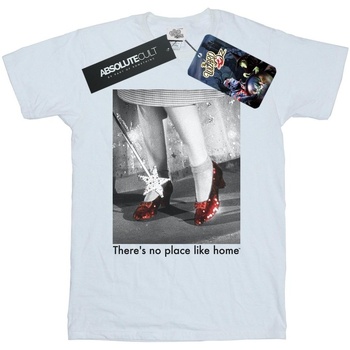 Vêtements Fille T-shirts manches longues The Wizard Of Oz Ruby Slippers Photo Blanc