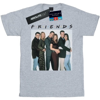 Vêtements Garçon T-shirts manches courtes Friends Group Photo Hugs Gris