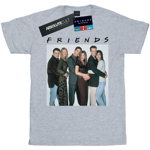 Vêtements Garçon T-shirts manches courtes Friends Group Photo Hugs Gris