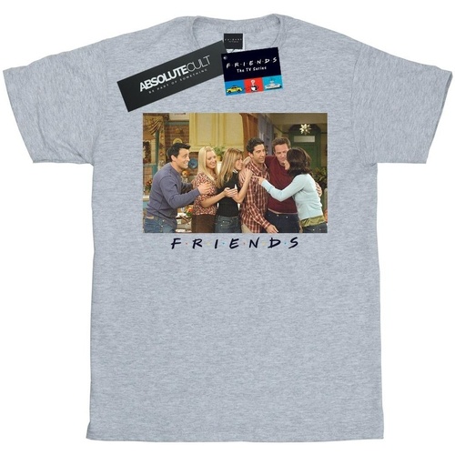 Vêtements Garçon T-shirts manches courtes Friends Tous les sacs homme Gris