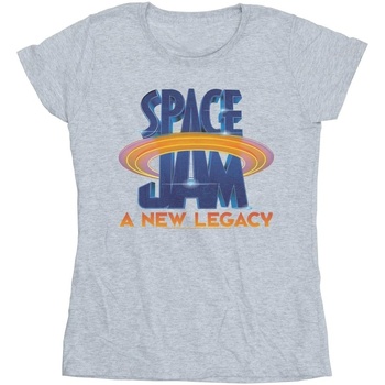Vêtements Femme T-shirts manches longues Space Jam: A New Legacy Movie Logo Gris
