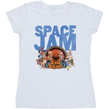 Vêtements Femme T-shirts manches longues Space Jam: A New Legacy Tune Squad Blanc