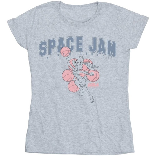 Vêtements Femme T-shirts manches longues Space Jam: A New Legacy Lola Collegiate Gris