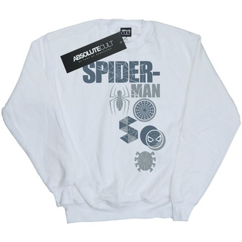 Vêtements Garçon Sweats Marvel Spider-Man Badges Blanc