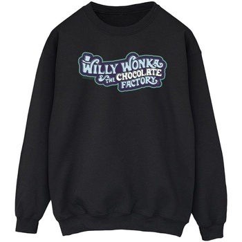Vêtements Homme Sweats Willy Wonka Chocolate Factory Logo Noir