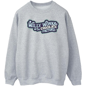 Vêtements Homme Sweats Willy Wonka Chocolate Factory Logo Gris