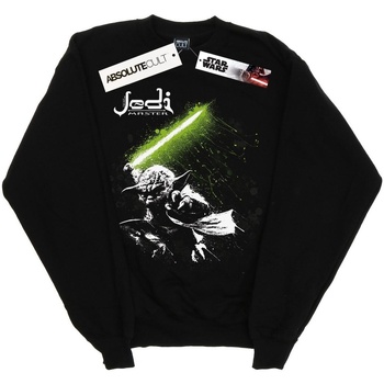 Vêtements Garçon Sweats Disney Yoda Jedi Master Noir
