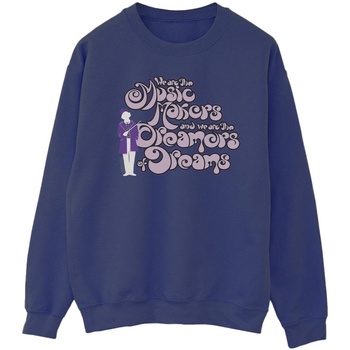 Vêtements Homme Sweats Willy Wonka Dreamers Text Bleu