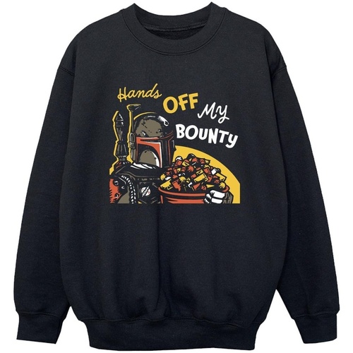 Vêtements Garçon Sweats Disney Boba Fett Hands Off My Bounty Noir