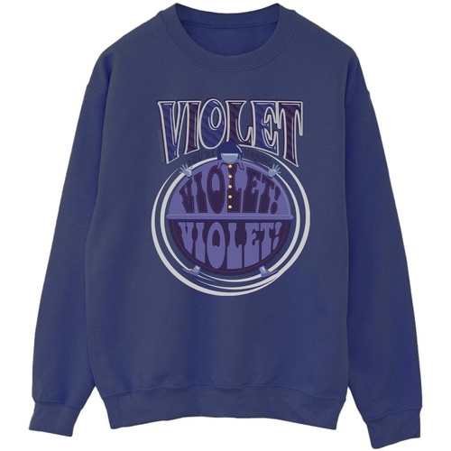 Vêtements Homme Sweats Willy Wonka Violet Turning Violet Bleu