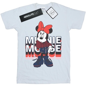 Vêtements Garçon T-shirts manches courtes Disney Minnie Mouse In Hoodie Blanc