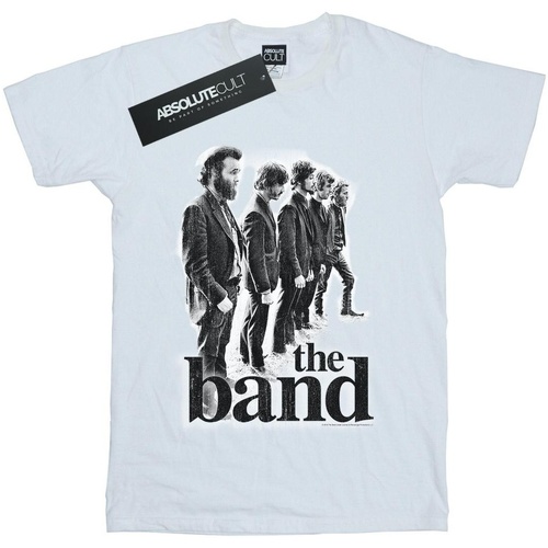 Vêtements Garçon T-shirts manches courtes The Band Line Up Blanc