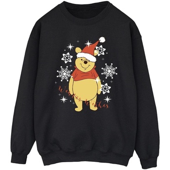 Vêtements Homme Sweats Disney Winnie The Pooh Winter Wishes Noir