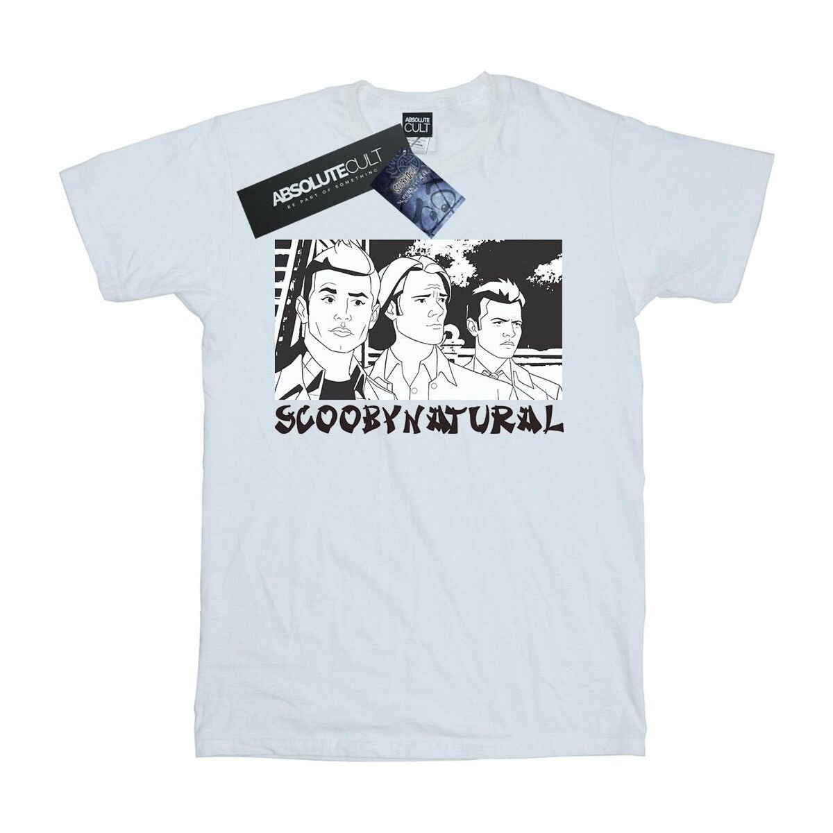 Vêtements Garçon T-shirts manches courtes Scoobynatural Take Away Blanc
