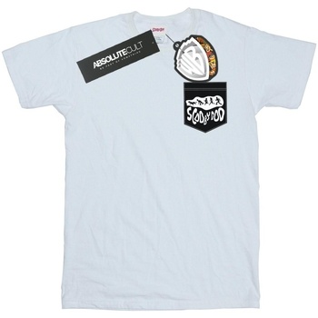Vêtements Garçon T-shirts manches courtes Scooby Doo Faux Pocket Blanc