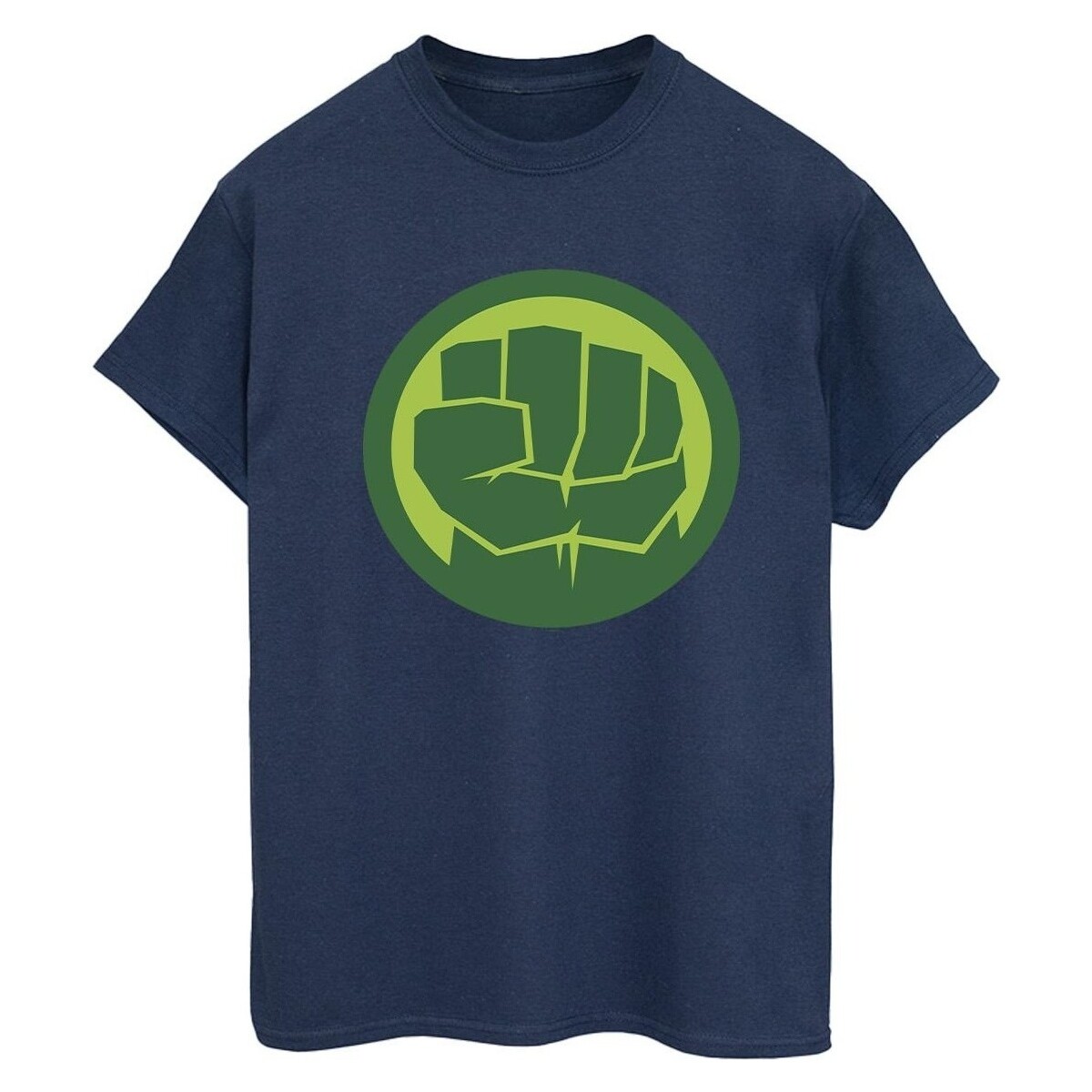 Vêtements Femme T-shirts manches longues Marvel Hulk Chest Logo Bleu