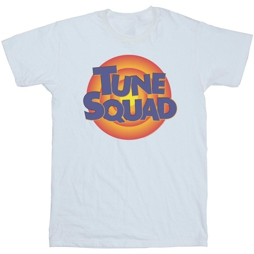 Vêtements Garçon T-shirts manches courtes Space Jam: A New Legacy Tune Squad Logo Blanc