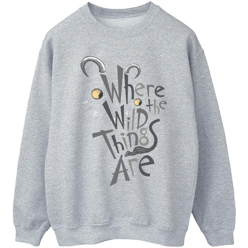 Vêtements Homme Sweats Where The Wild Things Are Monster Logo Gris