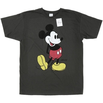 Vêtements Homme T-shirts manches longues Disney Mickey Mouse Classic Kick Multicolore