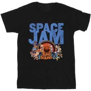Vêtements Garçon T-shirts manches courtes Space Jam: A New Legacy Tune Squad Noir