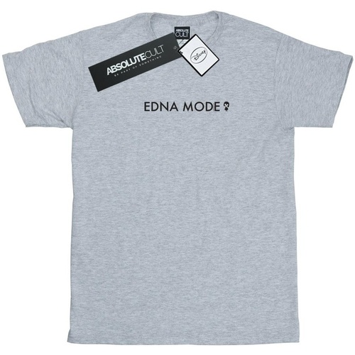 Vêtements Fille T-shirts manches longues Disney The Incredibles Edna Mode Gris