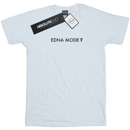 Vêtements Fille T-shirts manches longues Disney The Incredibles Edna Mode Blanc