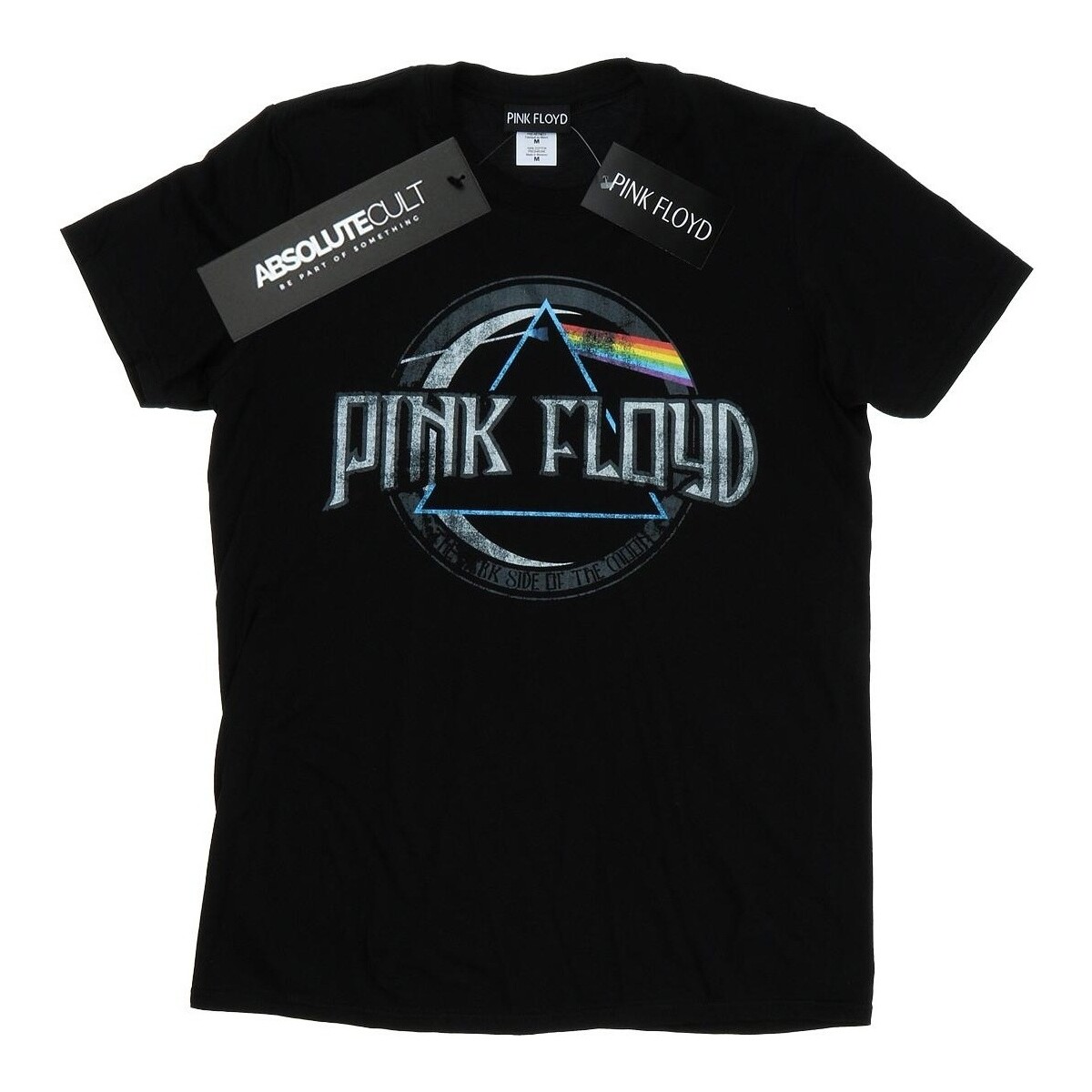 Vêtements Fille T-shirts manches longues Pink Floyd Dark Side Of The Moon Circular Logo Noir