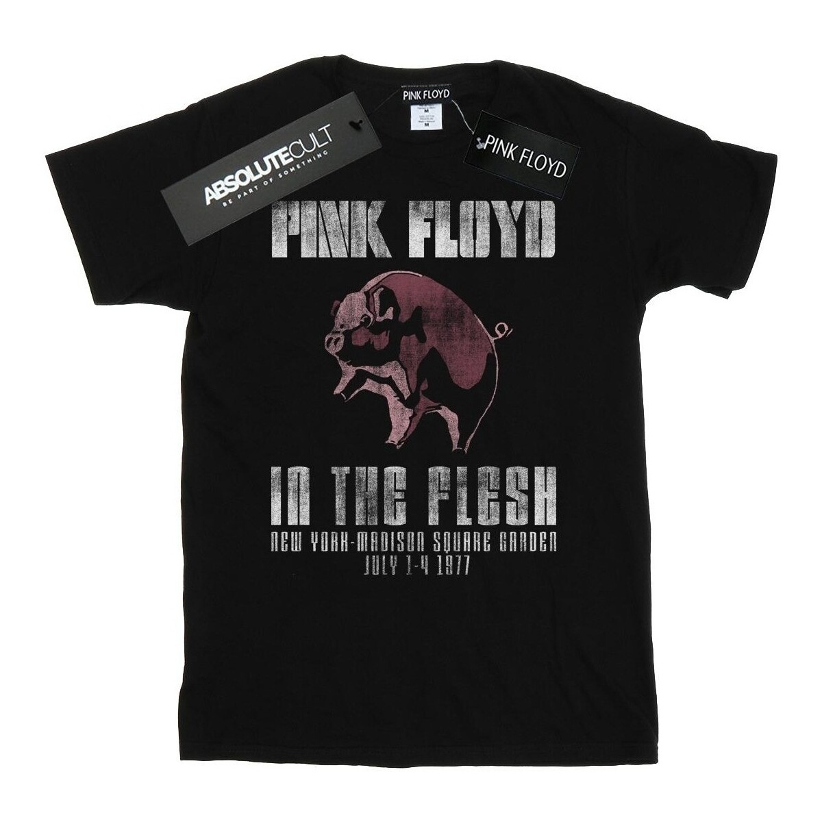 Vêtements Fille T-shirts manches longues Pink Floyd In The Flesh Noir