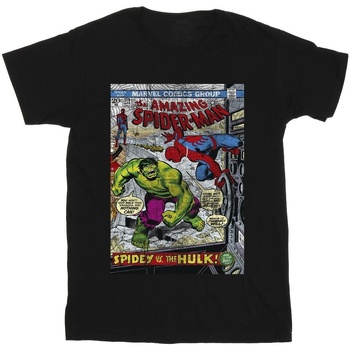 Marvel Spider-Man VS Hulk Cover Noir
