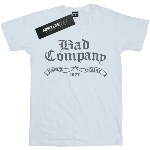 Vêtements Femme T-shirts manches longues Bad Company Earl's Court 1977 Blanc