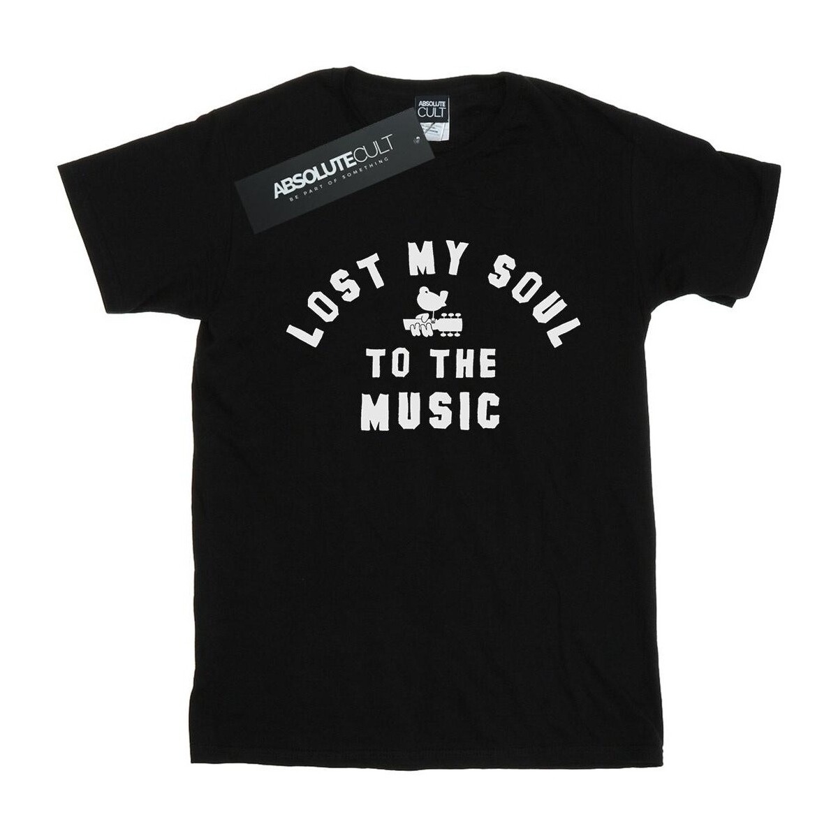 Vêtements Fille T-shirts manches longues Woodstock Lost My Soul Noir
