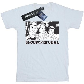Vêtements Femme T-shirts manches longues Scoobynatural Take Away Blanc